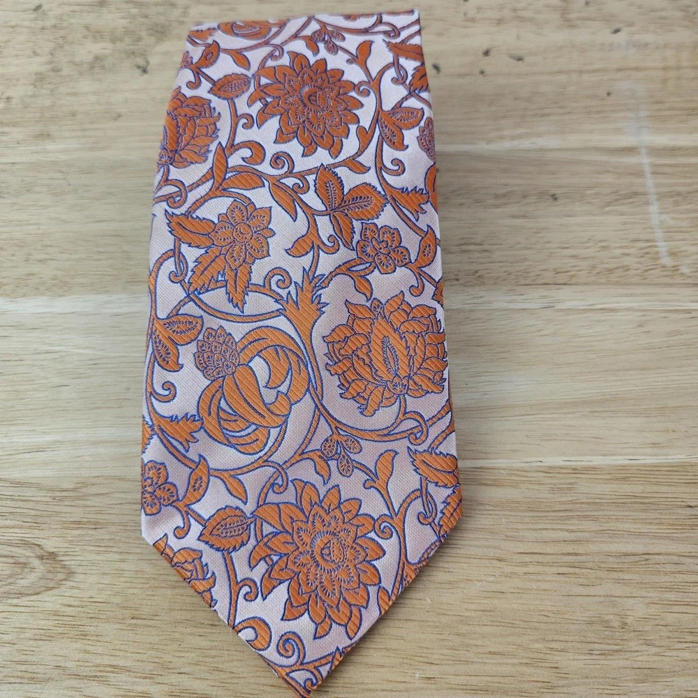 LUCHO Houston Mens Silk Designer Necktie Tie 3.5